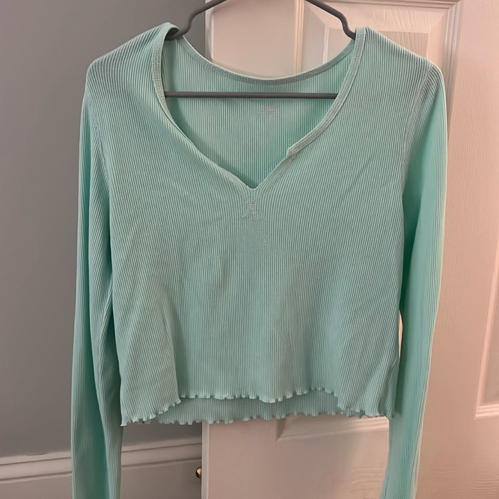 American eagle waffle shirt